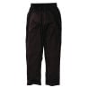 Pantalon De Cuisine Mixte Baggy Noir - Taille S - Chef Works - Fourniresto