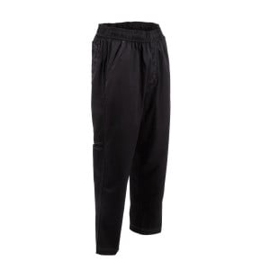 Kökbyxor Unisex Baggy Svart - Storlek S - Chef Works - Fourniresto