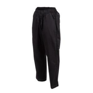 Keittiöhousut Unisex Baggy Musta - Koko XL - Chef Works - Fourniresto