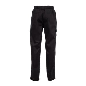 Pantalon de Cuisine Mixte Fit Cargo Noir - Taille S - Chef Works - Fourniresto