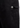 Unisex Fit Cargo Black Kitchen Pants - Size XXL - Chef Works - Fourniresto