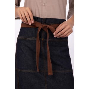 Blue Urban Memphis Server Apron 609 x 812 mm - Chef Works - Fourniresto