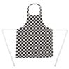 Black and White Checkered Bib Apron for Children - Whites Chefs Clothing - Fourniresto