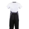 Kypark Server V-ringad Grå Antracit i Polycotton 838 x 698 mm - Whites Chefs Clothing - Fourniresto