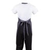 Kypark Server V-ringad Grå Antracit i Polycotton 838 x 698 mm - Whites Chefs Clothing - Fourniresto