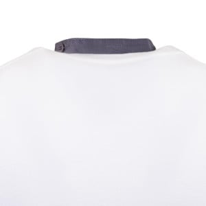 Kypark Server V-ringad Grå Antracit i Polycotton 838 x 698 mm - Whites Chefs Clothing - Fourniresto