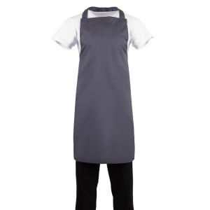 Esiliina Bavette Harmaa Antrasiitti Polykoton 711 x 965 mm - Whites Chefs Clothing - Fourniresto