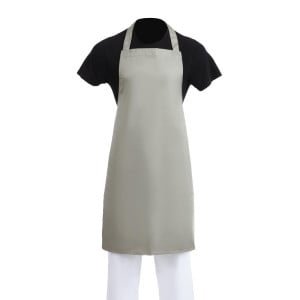 Esiliina Bavette Olive polykotonista 711 x 965 mm - Whites Chefs Clothing - Fourniresto