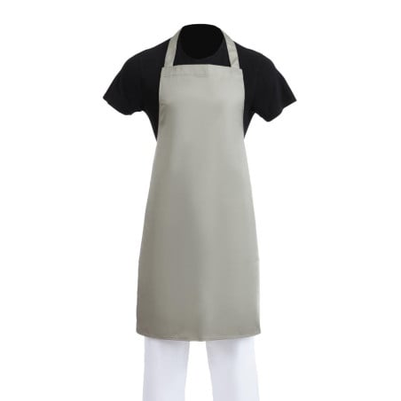 Esiliina Bavette Olive polykotonista 711 x 965 mm - Whites Chefs Clothing - Fourniresto