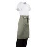 Tarjoilijan esiliina oliivi, polykotonista valmistettu 1000 x 700 mm - Whites Chefs Clothing - Fourniresto