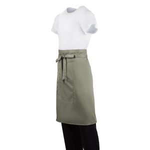 Kypark i olivfärgad polycotton 1000 x 700 mm - Whites Chefs Clothing - Fourniresto