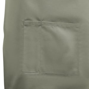 Tablier de Serveur Olive en Polycoton 1000 x 700 mm - Whites Chefs Clothing - Fourniresto