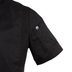 Veste de Cuisine Mixte Noire Urban Springfield - Taille S - Chef Works - Fourniresto