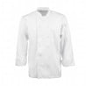 White Unisex Long Sleeve Calgary Kitchen Jacket - Size XXL - Chef Works - Fourniresto