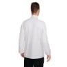 White Unisex Long Sleeve Calgary Kitchen Jacket - Size XXL - Chef Works - Fourniresto