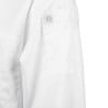 White Unisex Long Sleeve Calgary Kitchen Jacket - Size XXL - Chef Works - Fourniresto