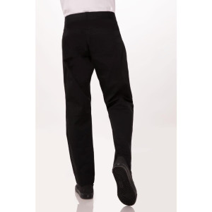 Pantalon Slim Noir pour Homme - Taille M - Chef Works - Fourniresto