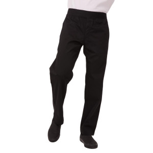 Pantalon Slim Noir pour Homme - Taille M - Chef Works - Fourniresto