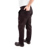 Pantalon Slim Noir pour Homme - Taille S - Chef Works - Fourniresto