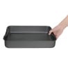 Roasting Dish in Anodized Aluminum 370 x 265 mm - Vogue - Fourniresto