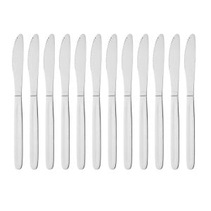 Kelso Stainless Steel Dessert Knife - Set of 12 - Olympia - Fourniresto