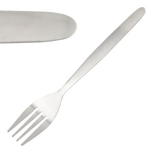 Dessert Fork Kelso In Stainless Steel - Set of 12 - Olympia - Fourniresto