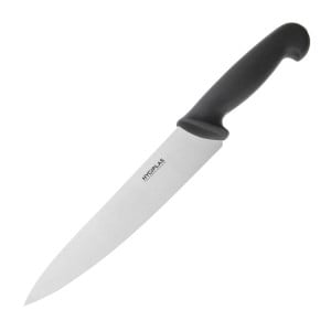 Kockkniv Svart Blad 21,5 cm - Hygiplas - Fourniresto