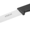 Kniv med rak svart klinga 7,5 cm - Hygiplas - Fourniresto