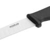 Kniv med svart vågig klinga 12,5 cm - Hygiplas - Fourniresto