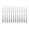 Dessert Knife Clifton In Stainless Steel - Set of 12 - Olympia - Fourniresto