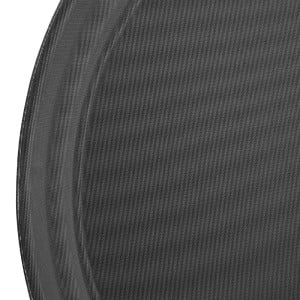 Round Black Non-Slip Tray Ø 280 mm - Olympia KRISTALLON - Fourniresto