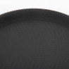 Round Black Non-Slip Tray Ø 356 mm - Olympia KRISTALLON - Fourniresto