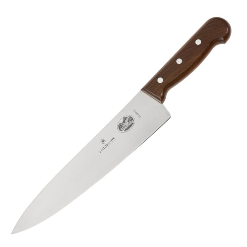 Kockkniv med trähandtag och 25,5 cm blad - Victorinox - Fourniresto