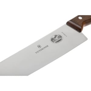 Couteau De Cuisinier À Manche En Bois Lame 25,5 Cm - Victorinox - Fourniresto