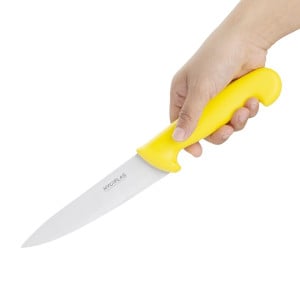 Yellow Chef's Knife Blade 16 cm - Hygiplas - Fourniresto