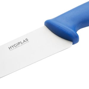 Blue Chef's Knife Blade 21.5 cm - Hygiplas - Fourniresto