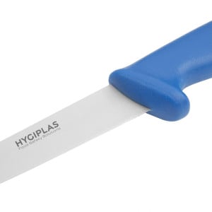 Kniv med blå filéblad 15 cm - Hygiplas - Fourniresto