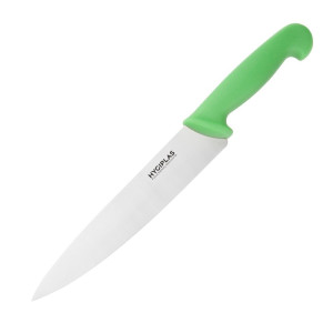 Green Chef's Knife Blade 21.5 cm - Hygiplas - Fourniresto