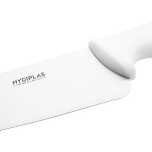 Kockkniv Vit Blad 25,5 cm - Hygiplas - Fourniresto