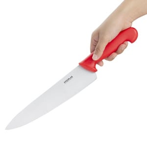 Chef's Knife Red Blade 25.5 cm - Hygiplas - Fourniresto