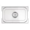 Stainless Steel Lid Gn 1/1 For Tray With Handles - Vogue - Fourniresto