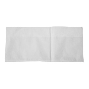 Serviettes Blanches Simple Epaisseur 1 Pli 90 x 120 mm - Lot de 6000 - FourniResto - Fourniresto