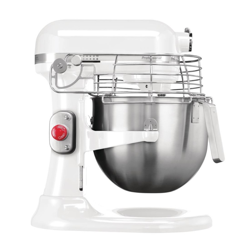 Professionell vit köksmaskin 6,9 L - KitchenAid - Fourniresto