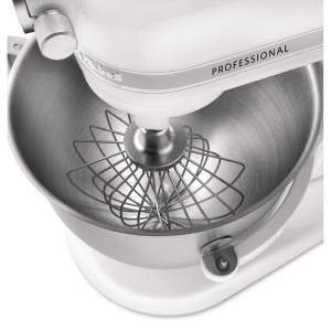 Professional White Mixer 6.9 L - KitchenAid - Fourniresto