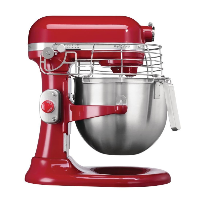 Professionell röd Empire 6,9 L köksmaskin - KitchenAid - Fourniresto