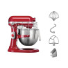 Keittiöapuri ammattikäyttöön punainen Empire 6,9 L - KitchenAid - Fourniresto