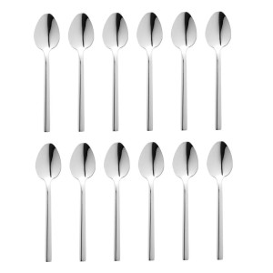 Dessert Spoon Napoli In Stainless Steel 163 L - Set Of 12 - Olympia - Fourniresto