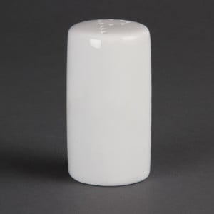 Poivrière Blanche 80 Mm - Lot De 12 - Olympia - Fourniresto