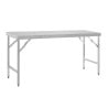 Large Folding Stainless Steel Table 1800 mm - Vogue - Fourniresto