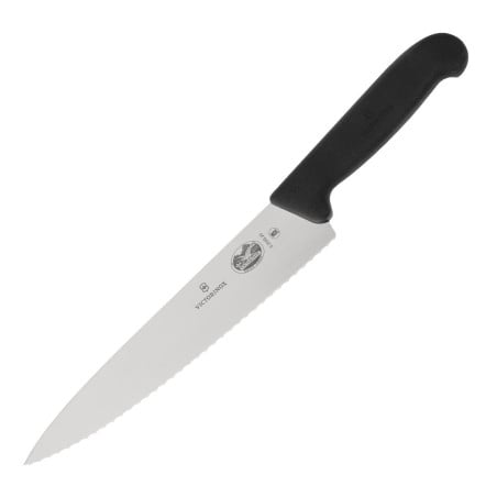 Kniv för att skära tandad klinga 22 cm - Victorinox - Fourniresto